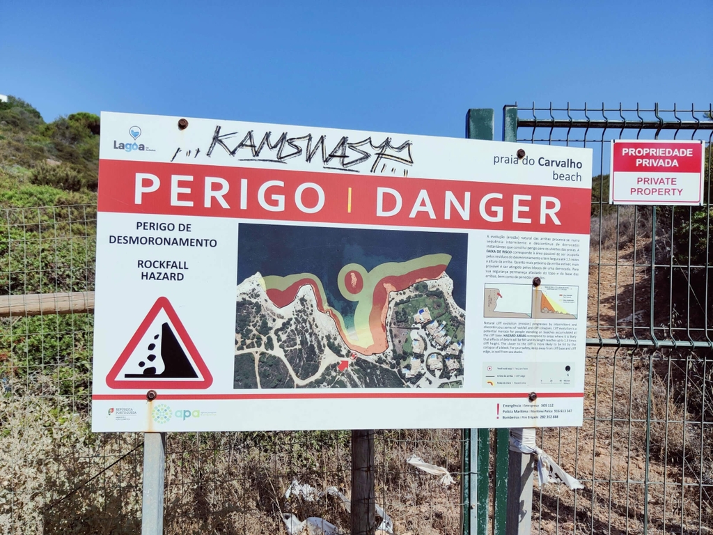 Danger sign